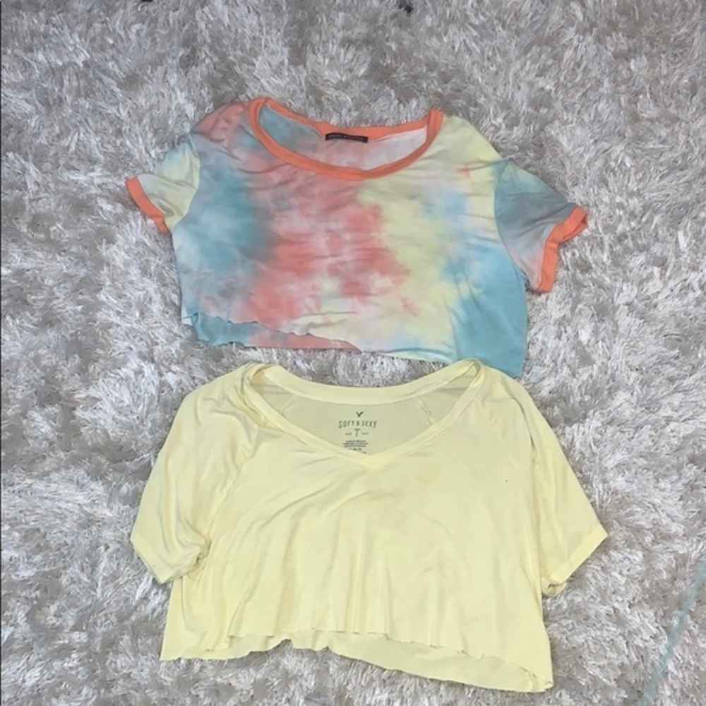 Brandy Melville American eagle crop tops t shirt